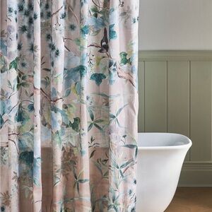 Colliere Cotton Slub Shower Curtain